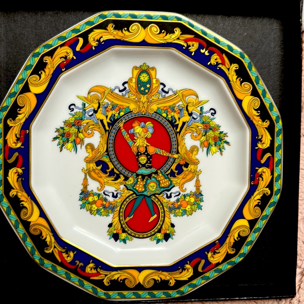 Rosenthal  VERSACE Le Roi Soleil Plate - 7” (18cm)